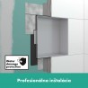 HANSGROHE XtraStoris Minimalistic výklenok do steny 300 x 150 x 100 mm matná čierna 56070670