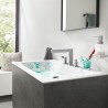 Hansgrohe Finoris 3-otvorová umývadlová batéria 110 s výpusťou Push-Open chróm, 76033000