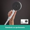 HANSGROHE Pulsify Select ručná sprcha 105 3jet Relaxation matná biela, 24110700