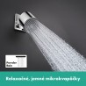 HANSGROHE Pulsify horná sprcha 105 1jet chróm, 24130000