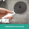 HANSGROHE Pulsify Select S sprchová sada 105 3jet Relaxation EcoSmart so sprchovou tyčou 65cm matná biela, 24161700