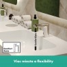 Hansgrohe Vernis Blend umývadlová batéria elektronická s vopred nastavenou teplotou, 6V, chróm, 71502000