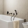 Hansgrohe Vernis Blend vaňový výtok matná čierna 71420670