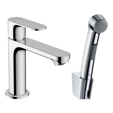 Hansgrohe Rebris S umývadlová batéria 110, s bidetovou sprškou, chróm, 72215000