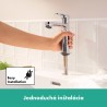 Hansgrohe Rebris S umývadlová batéria 110, s bidetovou sprškou, chróm, 72215000