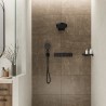 Hansgrohe Fixfit prípojka hadice Q s držiakom sprchy Porter matná čierna 26887670