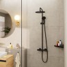 Hansgrohe Vernis Blend sprchový systém Showerpipe 240 1jet EcoSmart, s termostatom, matná čierna, 26428670