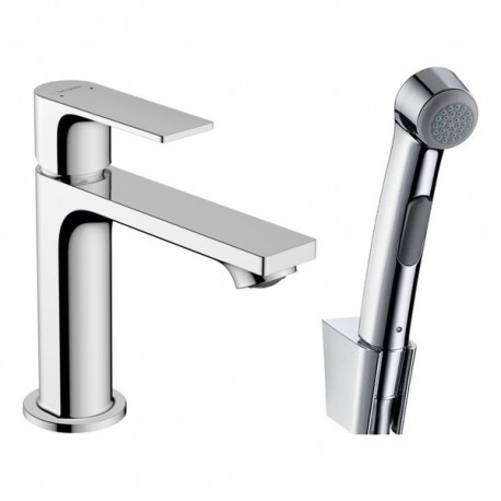 Hansgrohe Rebris E umývadlová batéria 110, s bidetovou spŕškou, chróm 72216000