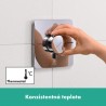 HANSGROHE ShowerSelect Comfort Q batéria sprchová podomietková termostatická pre 1 spotrebič chróm 15589000