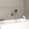 HANSGROHE ShowerSelect Comfort S batéria vaňová podomietková termostatická pre 2 spotrebiče chróm 15554000