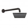 Hansgrohe Vernis Shape horná sprcha 230 1jet 26281670 + rameno 389mm matná čierna, 426099