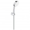 Grohe BAULOOP nástenný set 2v1, vaňová batéria s vaňovým setom Tempesta 1,5 m chróm, 434527