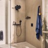 HANSGROHE ShowerSelect Comfort E batéria vaňová podomietková termostatická pre 2 spotrebiče so zabudovanou bezpečnostnou kombin