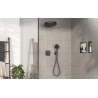 HANSGROHE ShowerSelect Comfort Q batéria vaňová podomietková termostatická pre 2 spotrebiče kartáčovaný čierny chróm 15583340