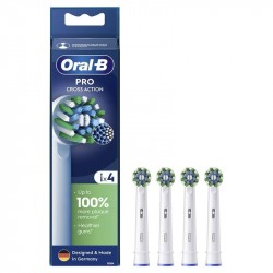 Oral-B Pro Cross Action 4 ks, biela