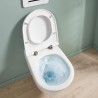 VILLEROY & BOCH Universo WC závesná s TwistFlush, so SoftClosing sedátkom alpská biela s CeramicPlus 4670T9R1