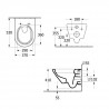 VILLEROY & BOCH Architectura závesná WC misa s TwistFlush (e3) a sedátkom SoftClose 4694CL01