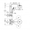 Grohe Euphoria sprchová súprava 210 s termostatom na stenu, chróm 26383000