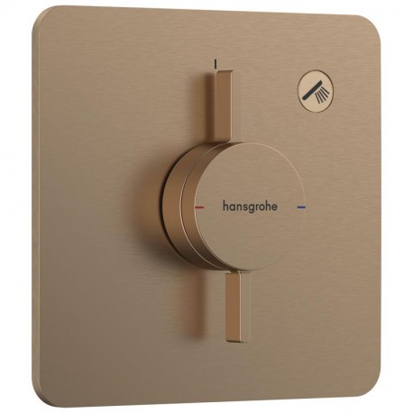 HANSGROHE DuoTurn Q batéria sprchová podomietková pre 1 spotrebič kartáčovaný bronz 75614140