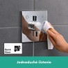 HANSGROHE DuoTurn E batéria vaňová podomietková pre 2 spotrebiče chróm 75417000