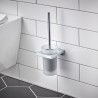 Hansgrohe AddStoris WC kefa nástenná, matné sklo/chró,m 41752000