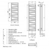 ZEHNDER Kazeane radiátor pre teplovodnú/kombi prevádzku 1266 x 500 mm biela RAL9016 RK-130-050