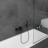 Hansgrohe Vernis Shape páková vaňová batéria na stenu, matná čierna, 71450670