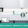 Hansgrohe Vernis Shape umývadlová batéria 100 s odtokovou súpravou s tiahlom, EcoSmart, matná čierna, 71561670