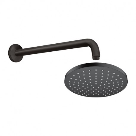 Hansgrohe Vernis Blend horná sprcha 230 1jet 26271670 + rameno 389mm matná čierna, 426100