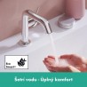 HANSGROHE Tecturis S 110 batéria umývadlová stojanková, CoolStart, EcoSmart+, chróm 73321000