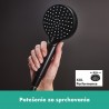 Hansgrohe Vernis Blend - Sprchový set 200 s batériou pod omietku, čierna 27911670