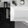 Hansgrohe Xevolos E umývadlo 800 x 480 mm bez otvoru pre batériu a prepadu, SmartClean, biela, 61097450