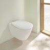 VILLEROY & BOCH Subway 2.0 závesné WC so sedadlom Slim SoftClosing, DirectFlush, CeramicPlus, alpská biela 5614R2R1