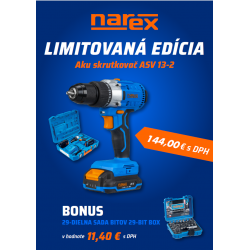 NAREX ASV13-2 skrutkovač akku 999060