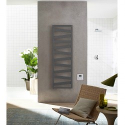 ZEHNDER Kazeane radiátor pre elektrickú prevádzku s tyčou RACY-C 1592 x 500 mm Anthracite RK-160-050/GD-0346