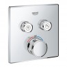 Grohe Grohtherm SmartControl termostatická batéria pod omietku, pre 2 spotrebiče, chróm, 29124000