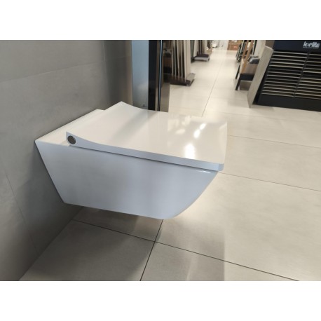 DURAVIT misa WC závesná Vero Air 37 x 57 cm Rimless 2525092000 + WC sedátko Vero Air 0022090000 - ROZBALENÝ TOVAR