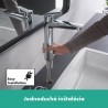 Hansgrohe Logis páková umývadlová batéria 190, s výpusťou s tiahlom chróm 71090000