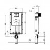 Villeroy & Boch ViConnect modul WC, na zamurovanie, 92247900