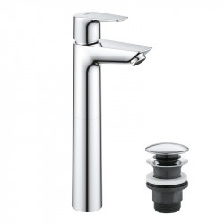 Grohe Start Edge umývadlová batéria, s výpusťou Push-Open chróm, 23777001