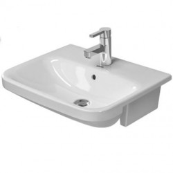 DURAVIT Dura Style umývadlo polozápustné 55 x 45,5 cm 03755500001