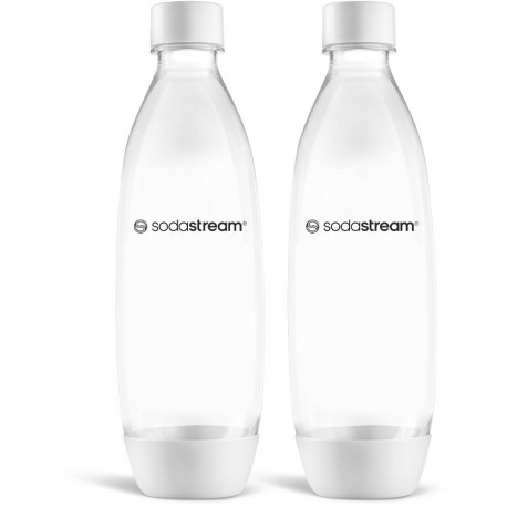 SODASTREAM fuse 2x1l white DW-safe