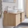 Duravit D-NEO umývadlo na dosku priemer 40 cm bez prepadu, biela 2371400070