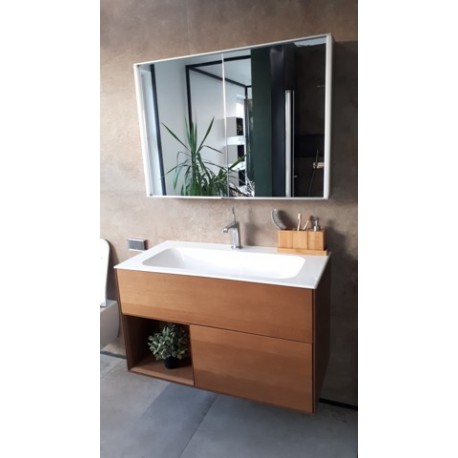 VILLEROY & BOCH Finion skrinka s umývadlom 100 x 50 cm, Walnut Weneer - ROZBALENÝ TOVAR