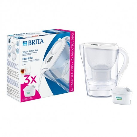 BRITA MARELLA 2,4L biela + 3x Maxtra