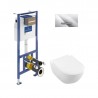 Villeroy & Boch predstenový modul ViConnect Pro S + WC misa SUBWAY 2.0 DirectFlush, CeramicPlus, sedátko Slim SoftClose, tlačít