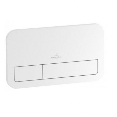 VILLEROY & BOCH ViConnect WC tlačítko 200S biele lesklé 92249068