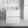 00 2 zásuvková lesklá biela lak,85028 - ROZBALENÝ TOVAR