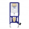 SANIT predstenový modul WC Ineo Plus + WC misa AVENTO s DirectFlush, sedátko SoftClose, tlačítko biele lesklé