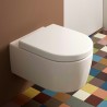 SANIT predstenový modul WC Ineo Plus + WC misa AVENTO s DirectFlush, sedátko SoftClose, tlačítko biele lesklé